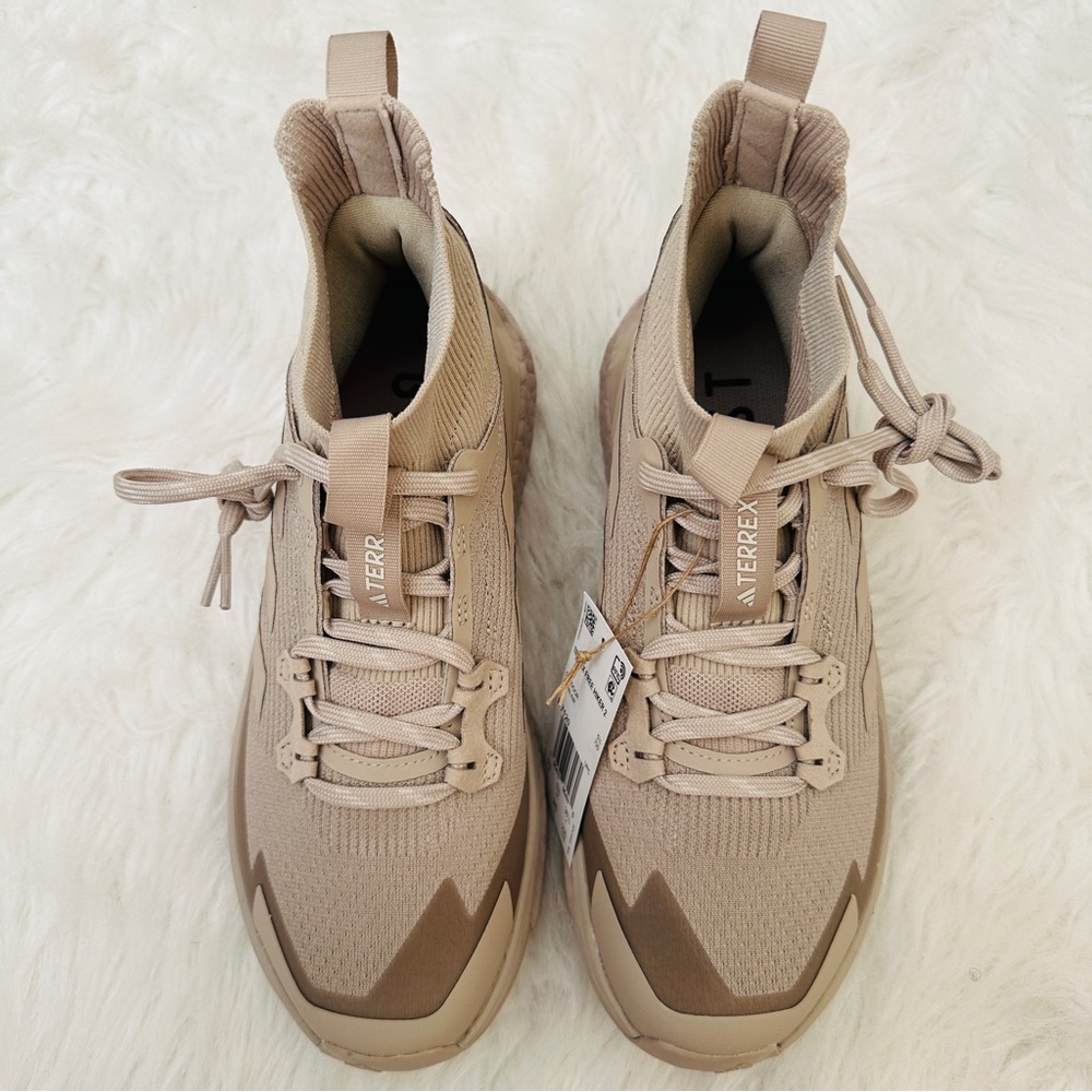 Adidas Terrex Free Hiker 2 Hiking Women's Sz 7 Beige Athletic Shoes IF7120 New